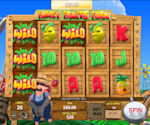 Funky Fruits Farm, 5 válcové hrací automaty